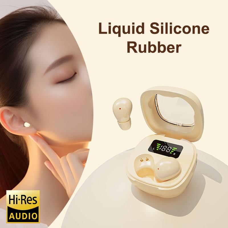 Wireless Sleep Earphone Mini Invisible Bluetooth-Compatible Earphones In Ear Sleep Earbuds Noise Reduction Game Call Headphones