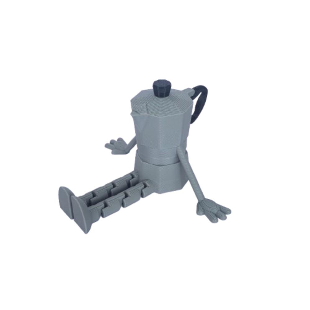 3D Print Koffieboon Ornamenten Mokka Pot Multifunctionele Koffiekop Ornament Model Beeldje Huisdecoraties Kantoor