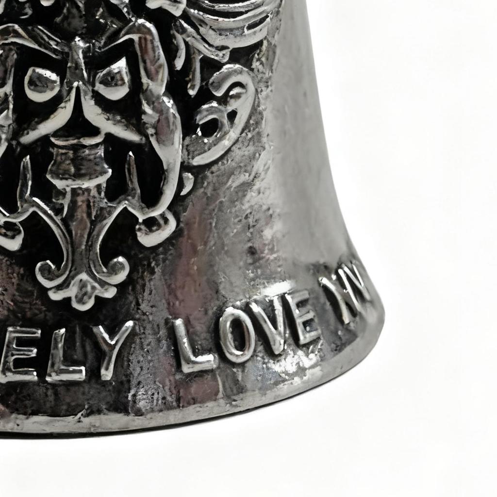 Motorradglocke für Männer Engel Motorradzubehör Tragbare Motorradglocke für Langstreckenfahrt Roadtrip Tägliches Pendeln