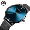 Hannah Martin Japanese Movement Brand Watch Waterproof Student Calendar Simple Men's Quartz Watch