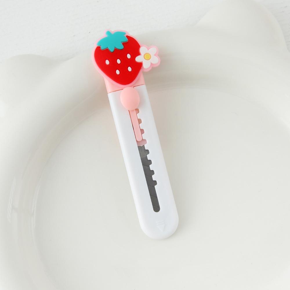 Cartoon Mini Dismantle the Courier Knife Unpack Tool Paper knife Art knife Metal Retractable Blade Knife For Stationery Supplies