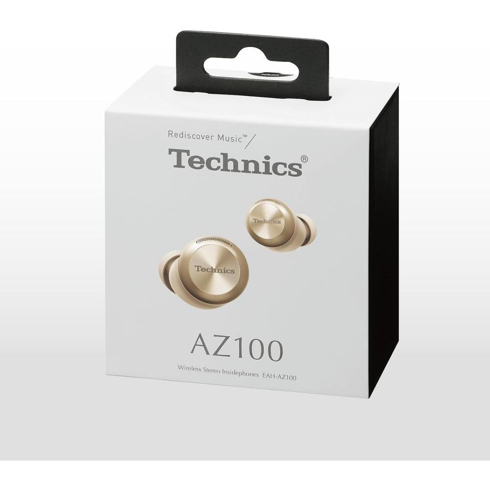 PaNasoNic Wireless EarphoNes Eah Az100 N champagNe Gold