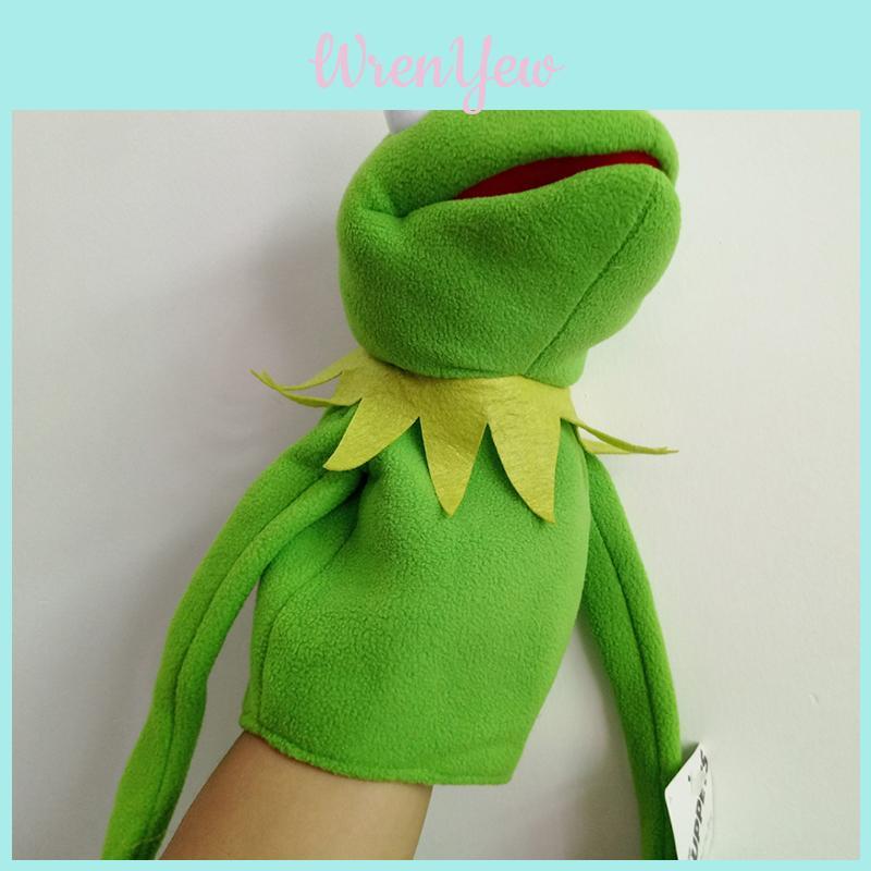 Enchanting Sesame Street Kermit The Frog Plush Hand Puppet 40cm Kids Gift Toy