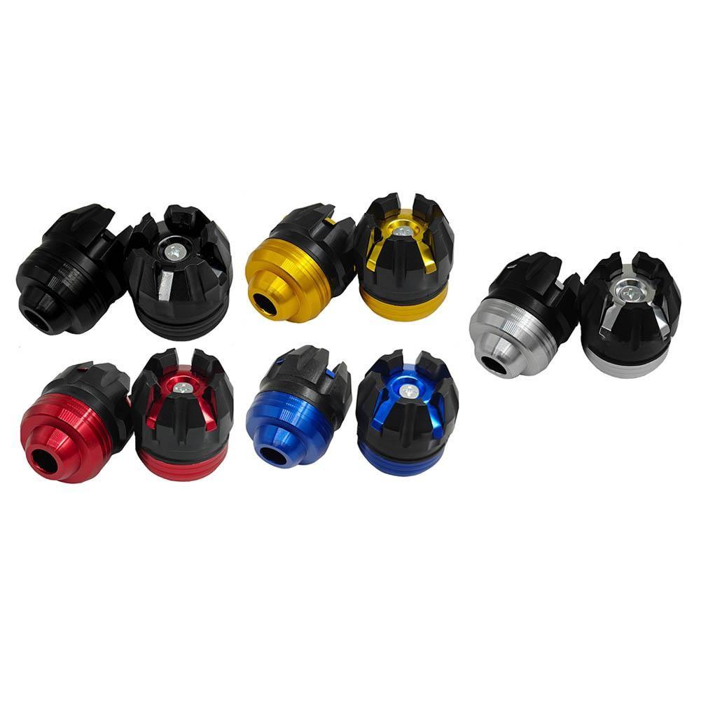 

Motorcycle accessories modification anti-fall front shock absorption decoration серебряный