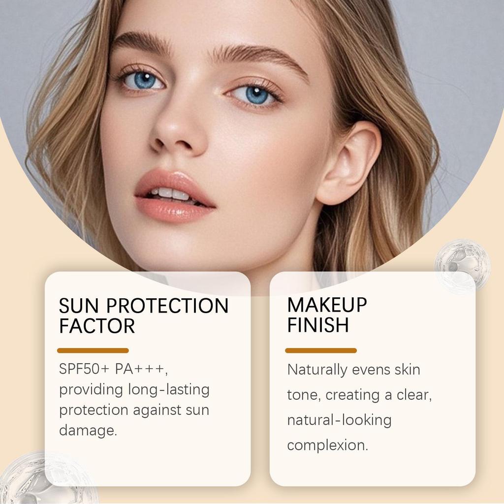 JAYSUING Natural Fit Tinted Foundation - Lightweight, Long-Lasting, Even Coverage