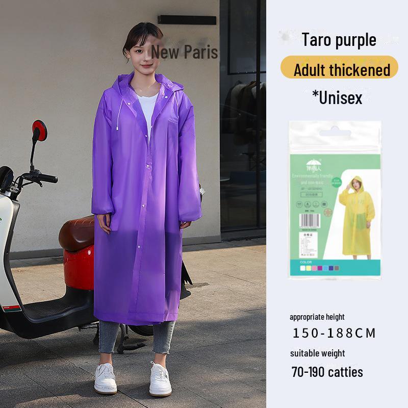 "Children's Full-Body Rainstorm-Proof Disposable Raincoat for Boys and Girls with Backpacks"