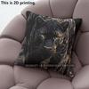 Luxury Panther Print Cushion Covers Pattern Cushion Cover Suitable for Sofa Bedroom Car Pillow Cover