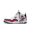 Jordan Courtside 23 Abrasion Resistant Mid Top Vintage Basketball Shoes Unisex White Red AR1000-100(Team641-)