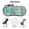 Charlie BrownSnoopy Woodstock Cartoon Beagle Shell Eyeglasses Protector Cases Men Women Sunglass Case  Glasses Bag