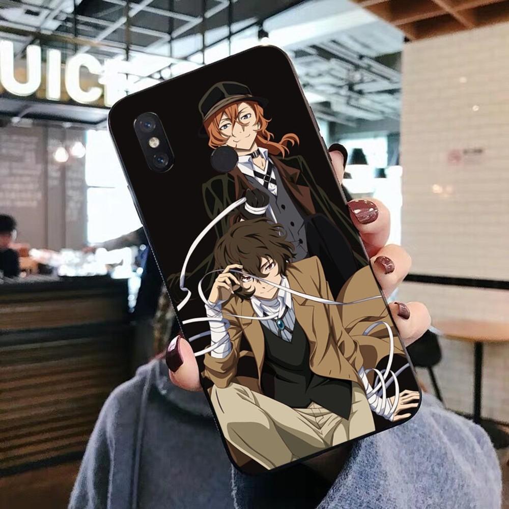O-Osamu Anime D-Dazai Phone Case For Xiaomi Mi 5X 8 9 10 11 12 Lite Pro 10T PocoX3pro PocoM3 Note 10 Pro Lite