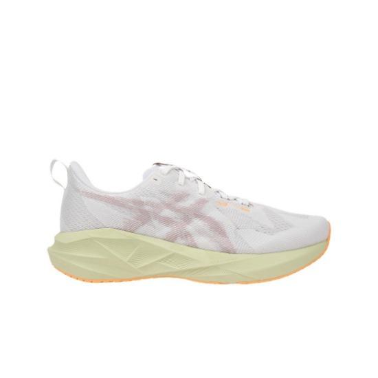 Asics Scarpe da Corsa Casual Versatili Novablast 5 Moda Uomo Sneaker Bianco Rosa Viola 1011B974-101
