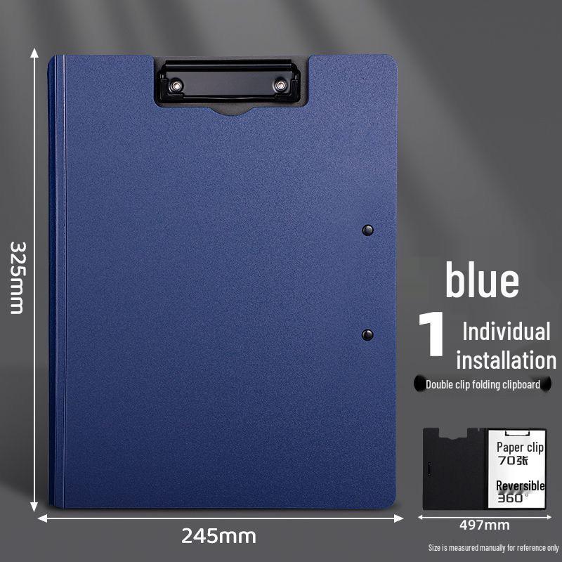 Macaron Color Frosted A4 Document Storage Clipboard with Thick Foam Board