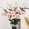 Lisianthus Simulation Big Lisianthus Platycodon Flower Faux Balloon Branch  Teacher's Day