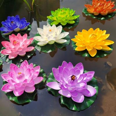 Pond Fish Tank Simulation Lotus Decoration Fake Lotus