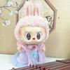 For 38cm Labubu Doll Clothes Fashion Hanfu Clothes Doll Clothes Color Match Hoodies Dolls Accessories Cute Decoration Little Cloths