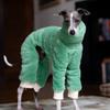 High Neck Dog Pajamas Winter Onesies Puppy Clothes High Neck Warm Italian Greyhound Clothes Whippet/Mexican Hairless/Maltese