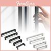 Modern Stainless Steel Drawer Handles With Brushed Finish For Kitchen Cabinets And Wardrobes