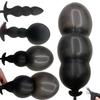 Produkty pro dospělé Rozšiřitelný anální kolík Silikonový nafouknutý super velký anální kolík Dildo anální kolík anální dilatátor prostaty Sexuální hračky