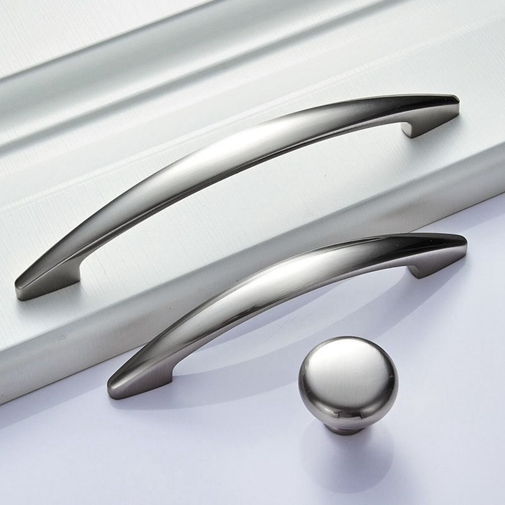 Multifunctional Bright Chrome Handles Furniture Drawer Pull Handles Furniture Handle  Wardrobe