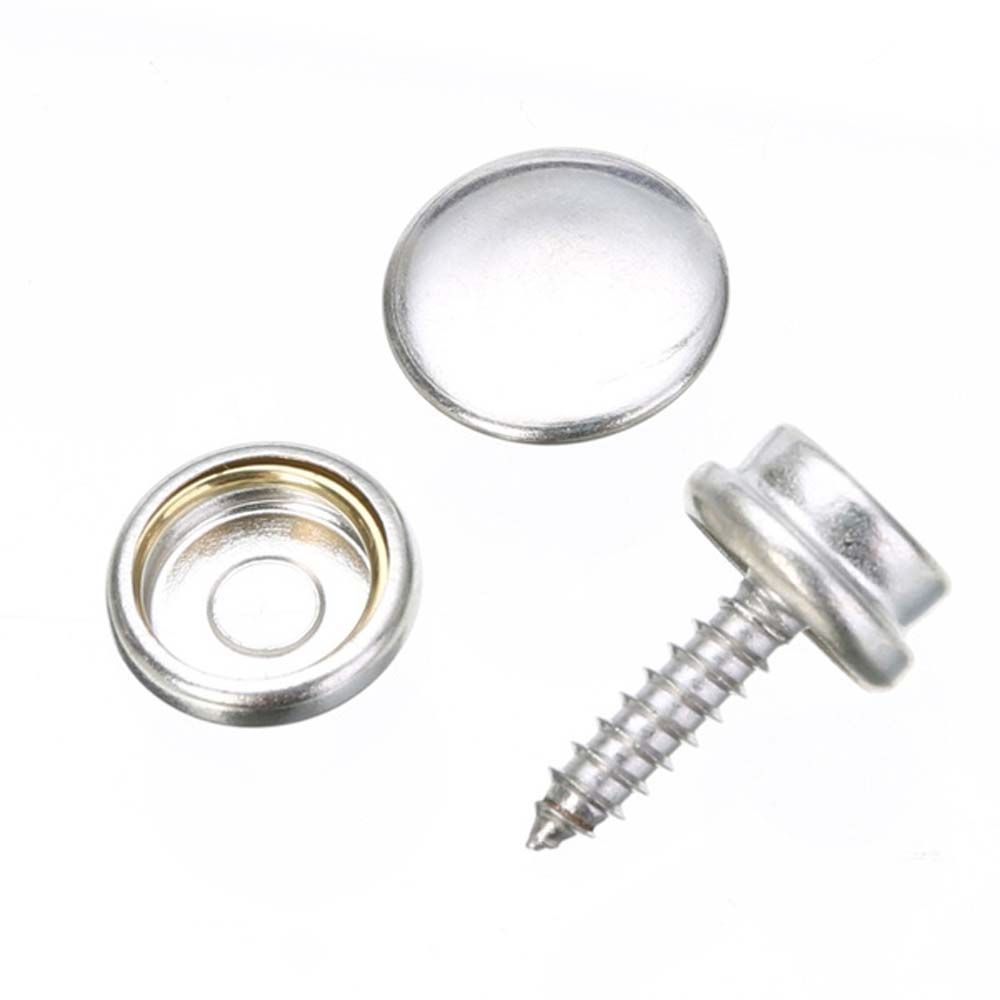 Tent Boat Tapping Snap Fastener Kit Canvas Cover Tools Snap Fastener Screw Kit Sockets Buttons