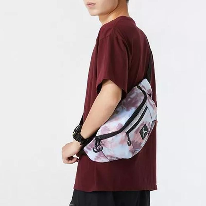 Jordan Polyester Sling Bag, Fanny Pack Large Unisex Dusty Blue Yarn DZ3757-085