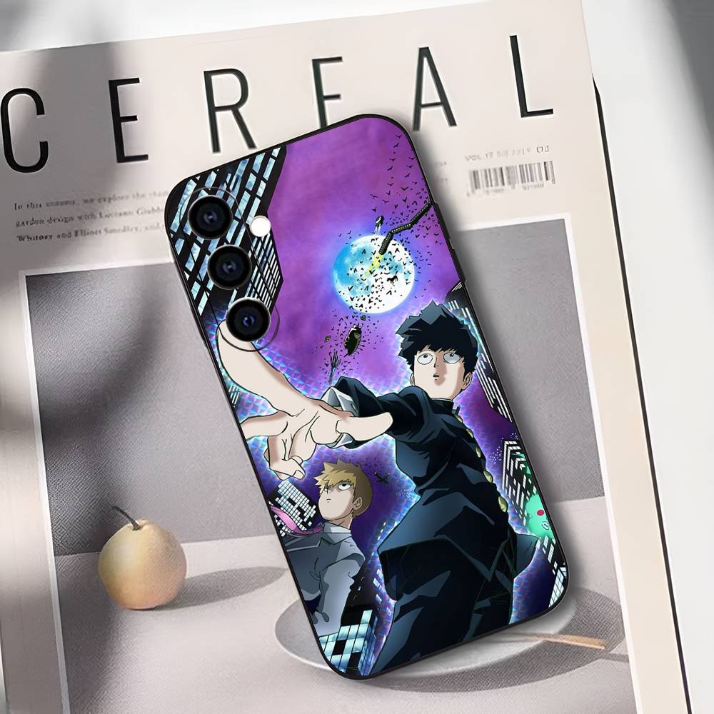 Mob P-Psycho 100 Silicone Soft Phone Case for Samsung Galaxy A73 A72 A71 A70 A53 A52 A51 - Protective Cover