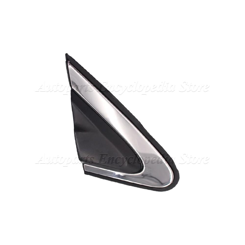 Car Black Front Window Triangle Plate Triangle Garnish Cover Panel Replacement 68083130AD 68083131AD For Dodge Dart 2012-2016