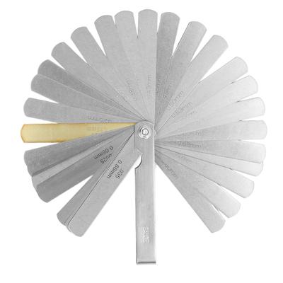 0,04?Calibre de espesores métrico de 0,8 mm con grabado láser, calibre de espesores de acero para herramienta de medición