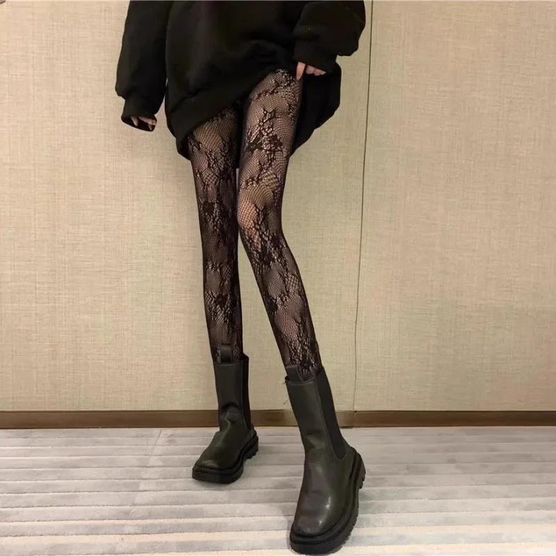 Classic Lolita Kawaii Socks Lace Mesh Stockings Bottomed Pantyhose Japanese Lolita Retro Floral Rattan White Stocking Hot Tights