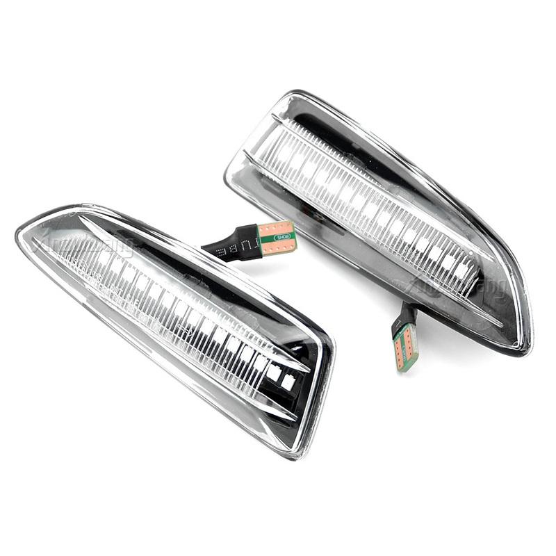 For Buick Regal Opel Zafira Tourer C Astra J K Grandland X Crossland X Insignia B Led Dynamic Side Marker Turn Signal Light