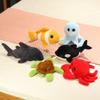 Cute Ocean Turtle Plush Toy For Kids Room Decor With Soft Pp Cotton Fill Characters Included)