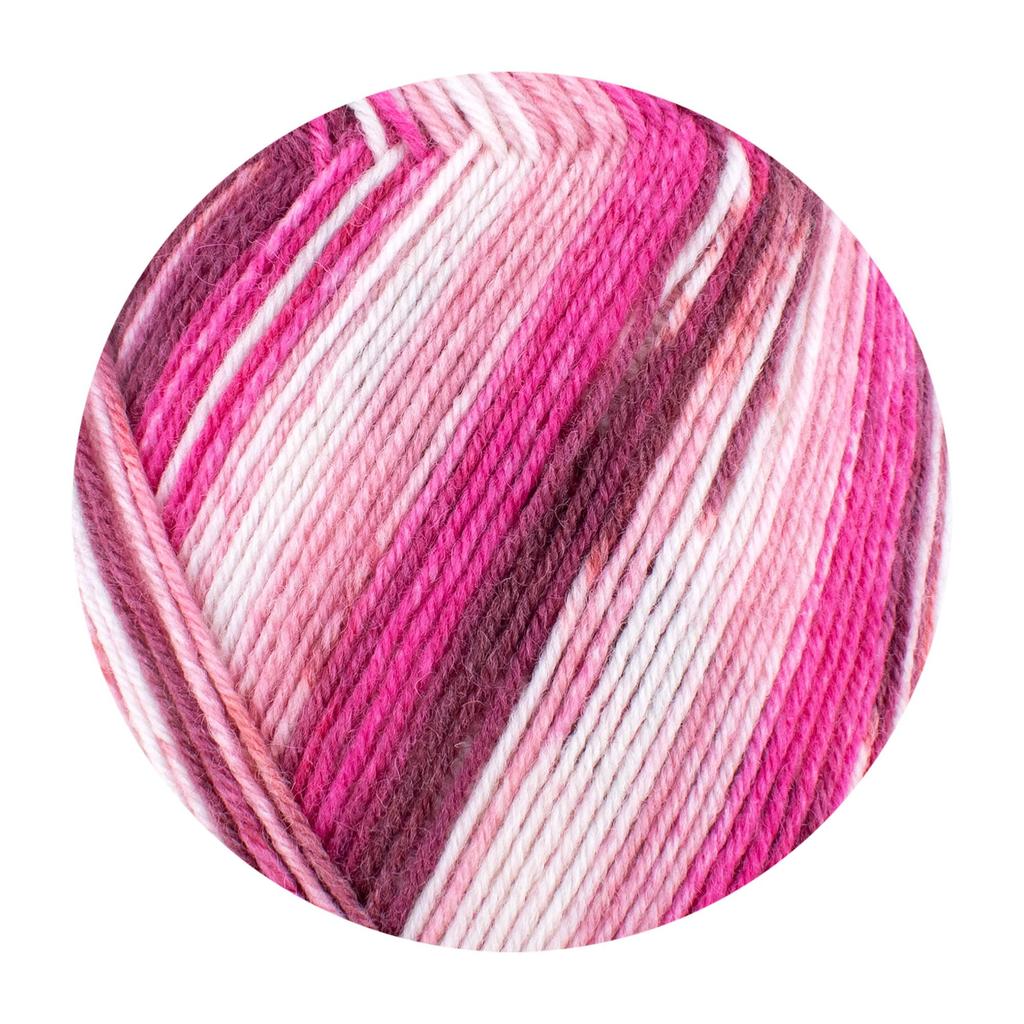 Opal KFS Kesennuma Zoo Sock Wool Flamingo Yarn, 4-ply, Blend, KFS228.