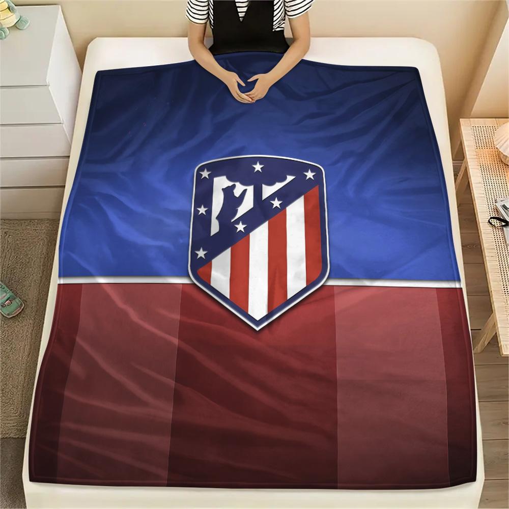 Club Atletico de Madrid2 Flannel Blanket, High quality Comfortable for All Seasons, Home Decor, Warmth and Comfort