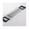 Professional Expander Black, Chest Expander with Removable Steel Springs, Chest Arm Expander 5-way Adjustable-hy