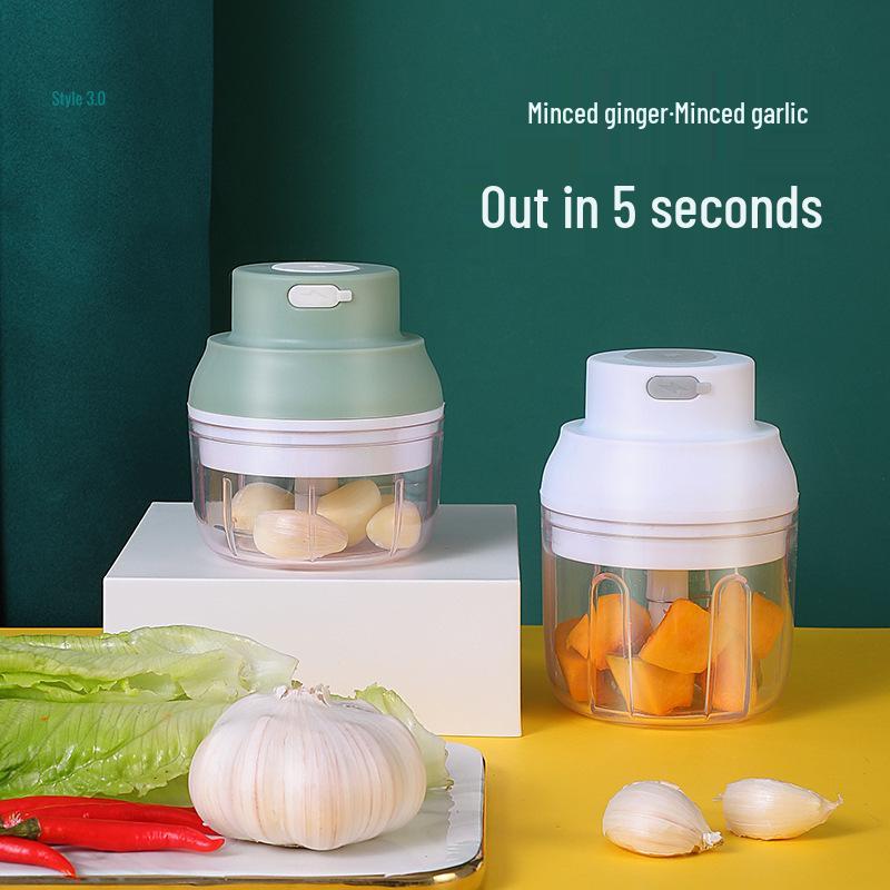 Beiling Electric Garlic Chopper: Home Pull-Cut Mincer and Masher.