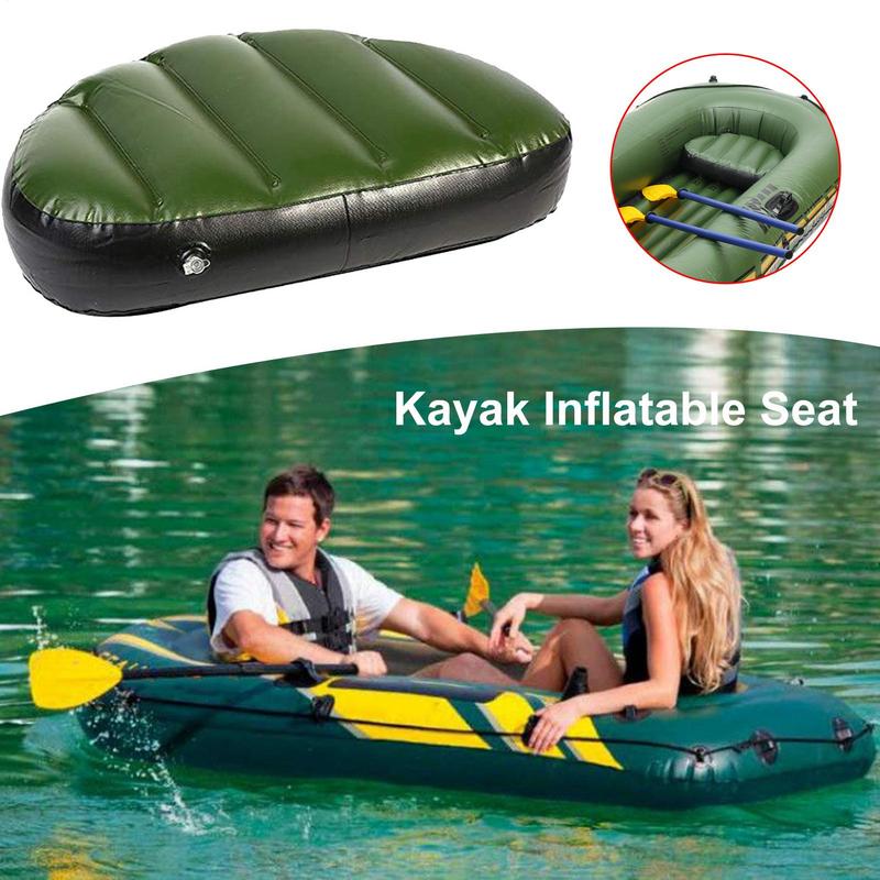Sedile Gonfiabile in PVC Cuscino d'Aria Tappetino Impermeabile Cuscino per Barca da Pesca Gonfiabile Sedile Gonfiabile Portatile da Esterno