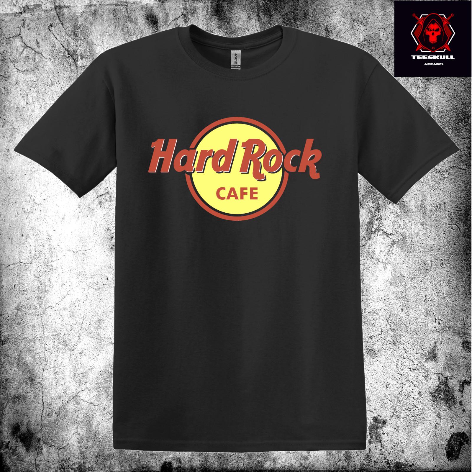 Hard Rock Cafe Band Tee Unisex Heavy Cotton T-shirt S3XL S