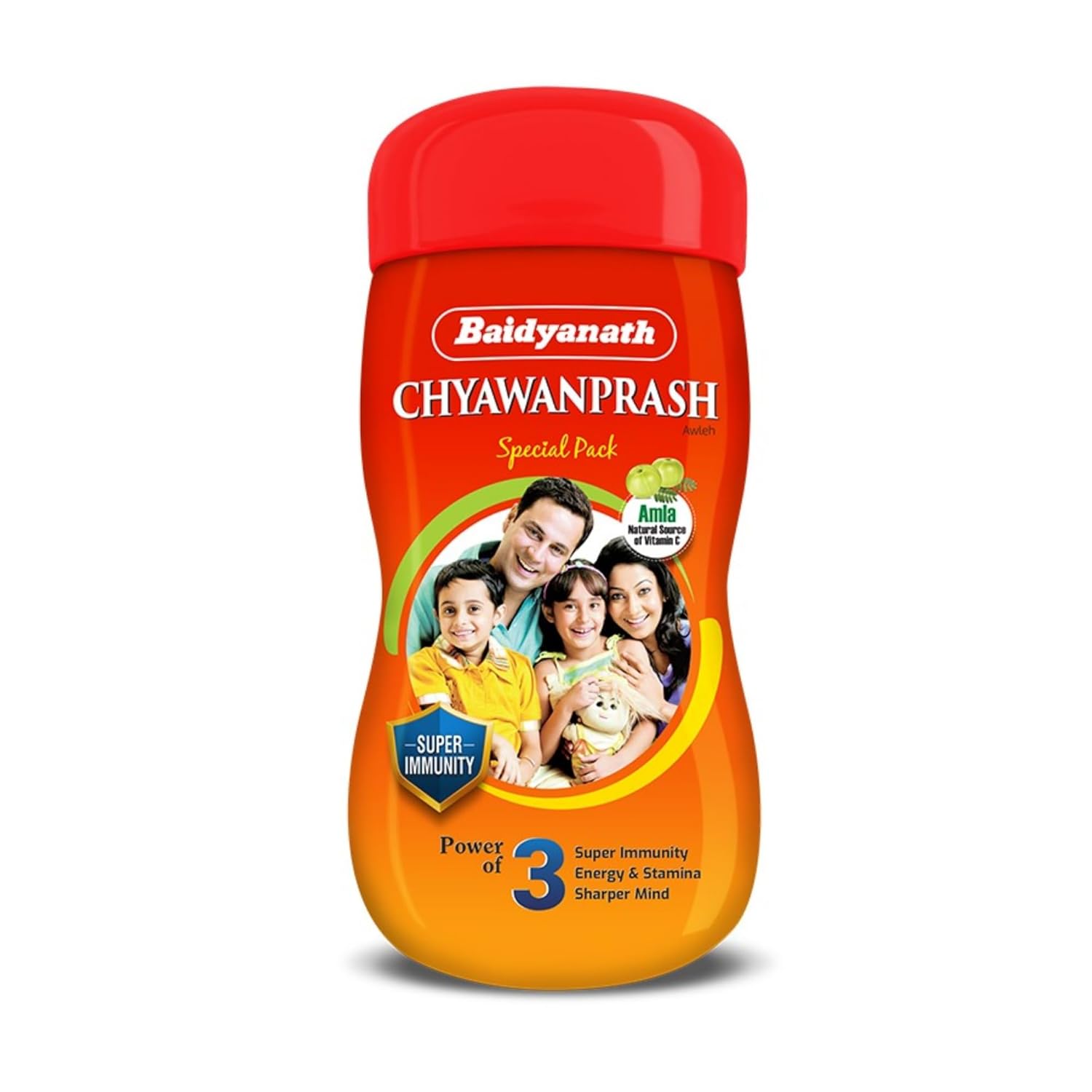 

Baidyanath Chyawanprash Special 500g Pack Of 1 | Immunity Booster & Energy Tonic for Family Health