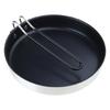 Nonstick Frying Pans with Storage Bag Light Weight Grill Pans Outdoor Cookware Quick Heating Skillets Cooking Tool