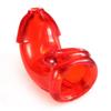 Silicone Male Chastity Cage Scrotal Bondage Penis Cage Ball Cock Ring Penis Ring Sex Toys for Men Prevent Erection Chastity Cage