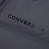 Converse Down Jackets Unisex Gray Hooded Moderate Quilted Down Jacket UCJ143-GDA