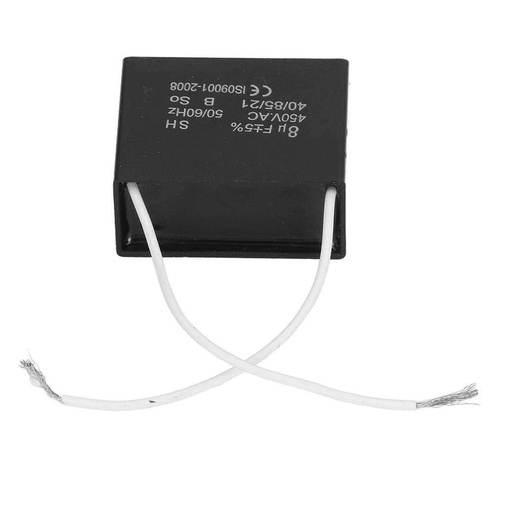 8microfarad Generator Starting Capacitor Fan Motor Air Conditioner Running Capacitor 450VAC