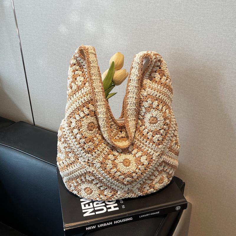 

Нишевые плетеные сумки женские пляжные сумки большой вместимости через плечо литературные сумки-тоут