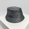 Fisherman Bucket Reflective Visibility High Color Multi Leather PU Faux Women  Men For Neutral Gender Fresh Caps Hats Double Sided Sunshade