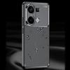 For Xiaomi Redmi Note 13 4G Case Carbon Fiber Texture Soft TPU Cover