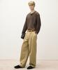 Il Corso Essential Henley Neck Long Sleeve Brown Iets5F504W2