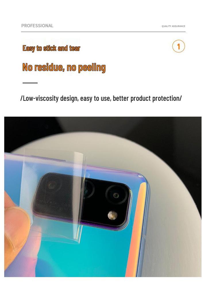 Textured PE Protective Film for Electroplating, Injection Molding, ABS, Acrylic, PC, LCD Screens, and Glass.
