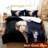 3D Lady Gaga Beding Set Printed Bed Linen Set With Pilowcase Bed Soft Duvet Cover Soft Single Double Quen Super King-Sized Dimensionsd Dimensions Boys