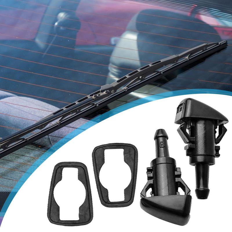 Windshield Washer Nozzles Front Windshield Washer Sprayer 2Pcs Universal Nozzle Replacement 5303833AA For Chrysler Dodge