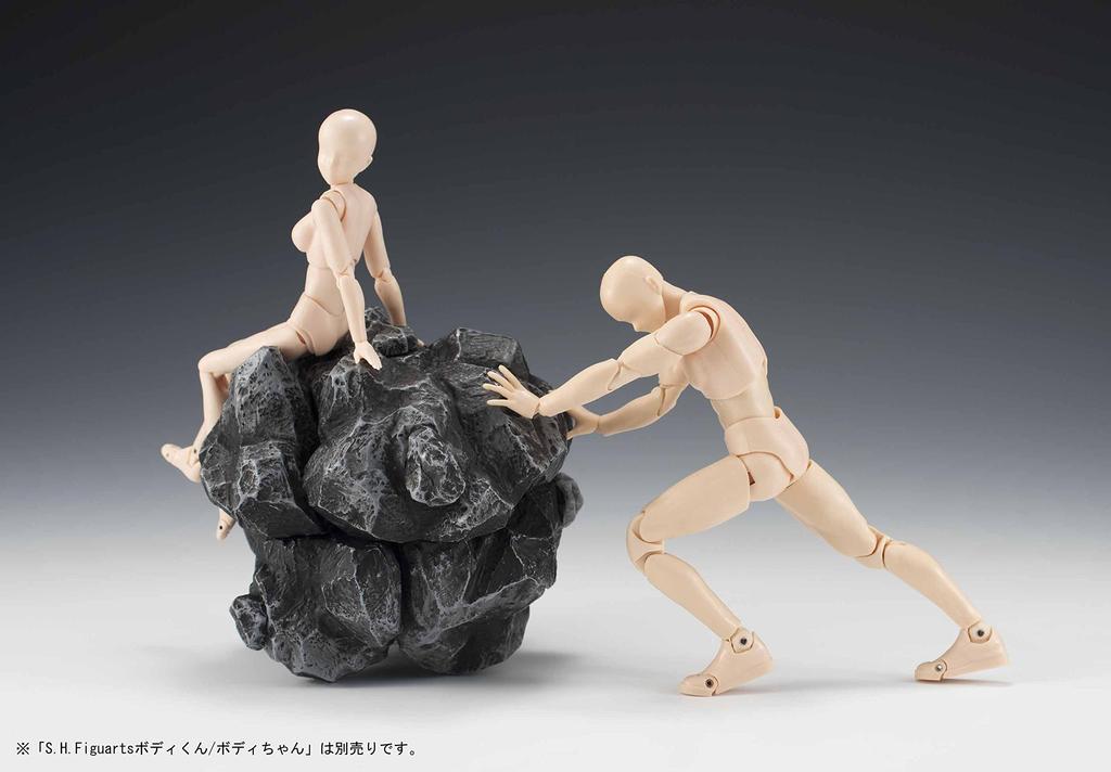 TAMASHII NATIONS Tamashii EFFECT ROCK Gray PVC ABS Ver. Non-scale &